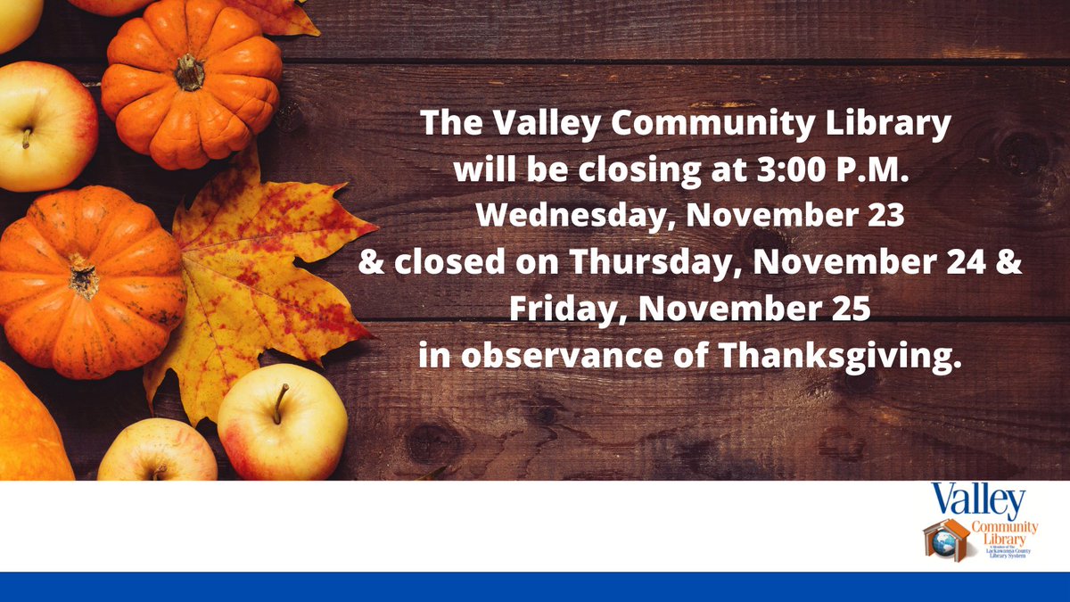 ValleyLibrary's tweet image. 