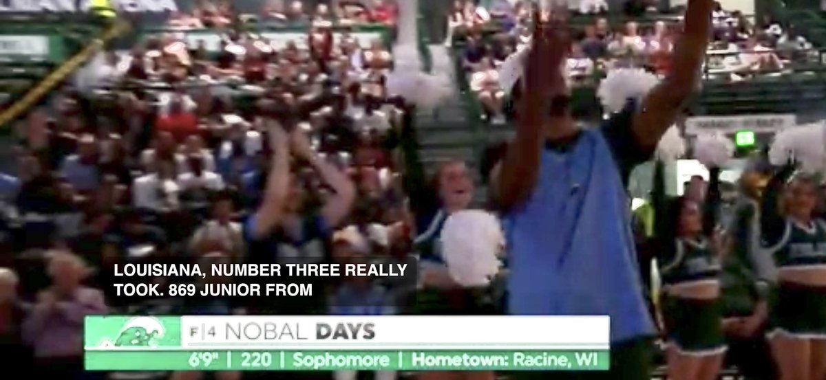 AlleyD1766's tweet photo. Days Boys on camera! Yesterday @nobaldays on @ESPNU and today @KajDays at Johnson  Financial! 🎥 📸 https://t.co/38EgZB6Nsr