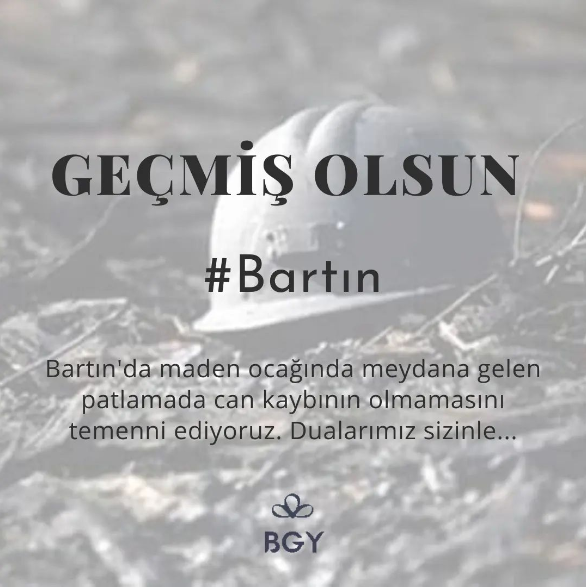 Geçmiş olsun #Bartın

Dualarımız sizinle...