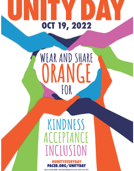 Wear your orange on Wednesday for Unity Day! <a href="/SCUCISD/">SchertzCiboloUC ISD</a> <a href="/SamuelClemensHS/">Clemens High School</a>