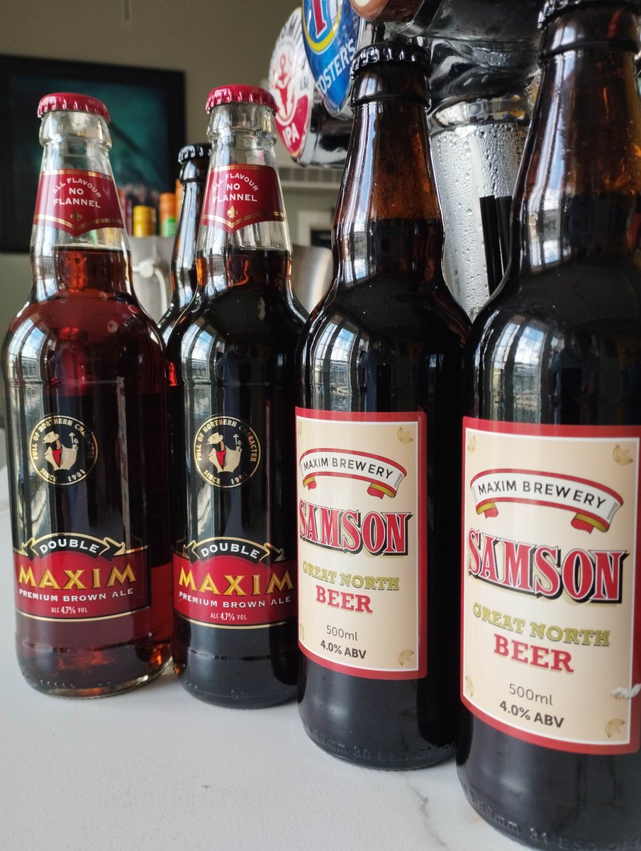 FansMuseum's tweet photo. Why not try some @MaximBrewery Samson Beer along with the classic Double Max tomorrow from 11am ๐๐ปโฝ Can't wait to see you all folks โฅ๏ธ
#doublemax #samson #ale #beer #licensedbar #sunderland #matchday #wigan https://t.co/7IlYPbwMI6