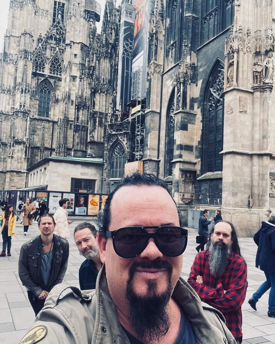 EVERGREYSWEDEN's tweet image. Strolling in Vienna 
Evergrey #doingstuff #10moreshows