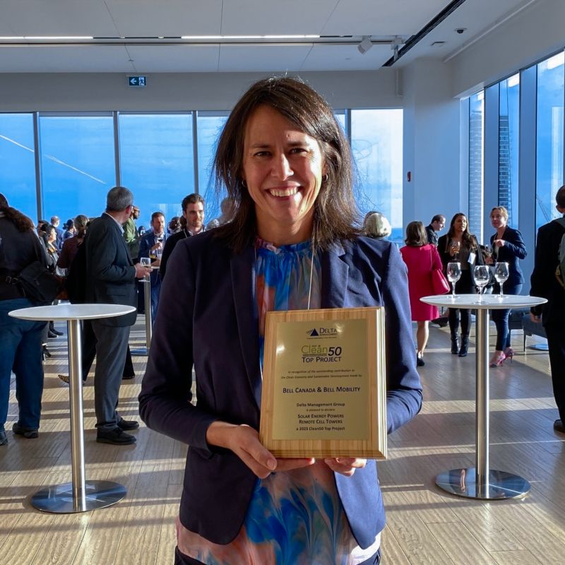TracyGelder's tweet photo. Congratulations to Catherine Goyer, leader of Bell's Corporate Responsibility and Environment team. She has just been recognized by Clean50 for her work on building a more sustainable economy. #TeamBell #BellforBetter #IWorkAtBell https://t.co/eRbJVDvUov