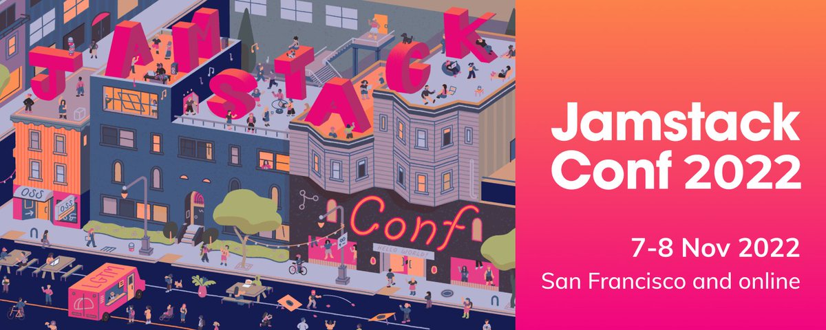 jamstackconf's tweet photo. Hey students! If you're currently enrolled in a web dev program or are looking for your first role in tech, you can apply for a scholarship ticket to Jamstack Conf. 🙌 

Apply here: https://t.co/q3GwacVXxI https://t.co/4JFxlqWYNq