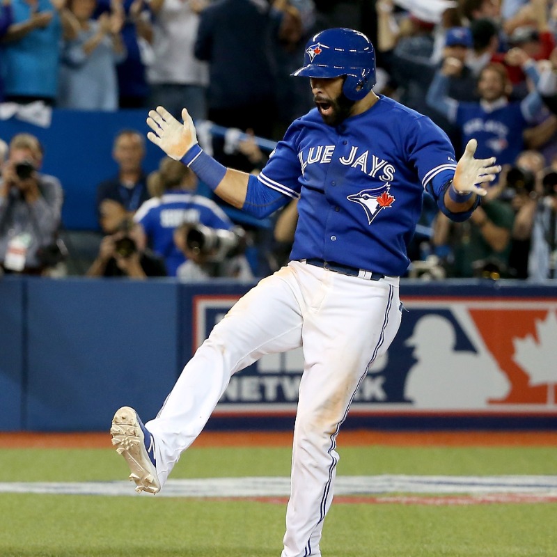 BlueJays's tweet photo. 📽️ An unforgettable inning featuring an unforgettable Bat Flip 🐐