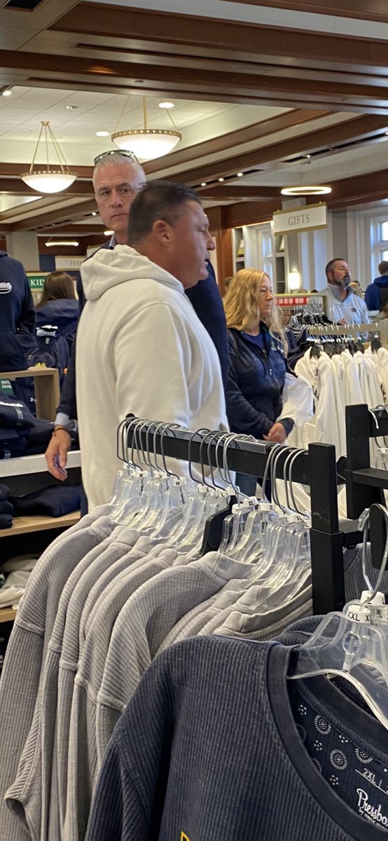 Tayler Quinn (@taylereaston) on Twitter photo You heard it here first…Coach O to Notre Dame. Getting some new drip at the ND bookstore.
<a href="/PardonMyTake/">Pardon My Take</a> You heard it here first…Coach O to Notre Dame. Getting some new drip at the ND bookstore.
<a href="/PardonMyTake/">Pardon My Take</a>
