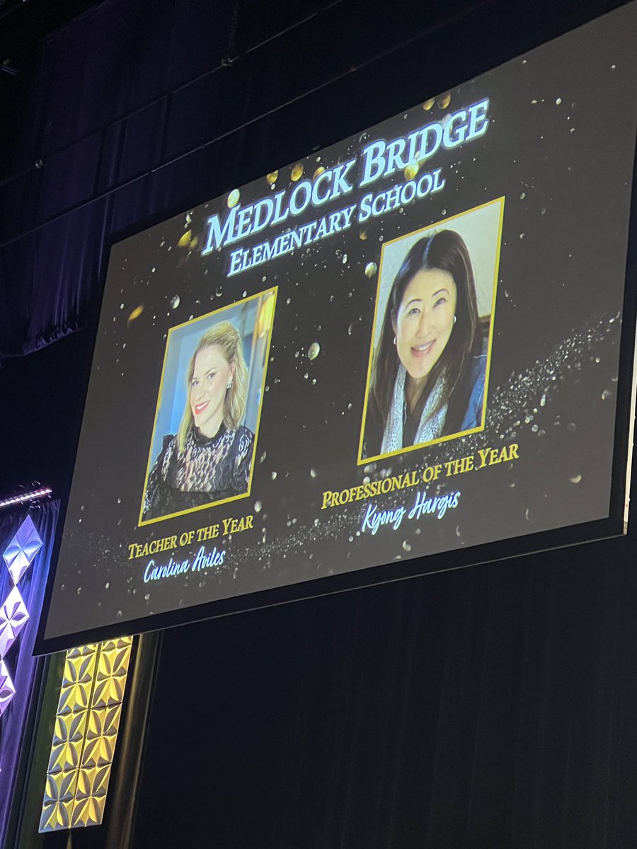CoachCarolina24's tweet photo. 🌟What an absolute honor to attend the Legacy of Excellence Awards representing Medlock Bridge Elementary School. Congratulations to ALL of the spectacular teachers I have the privledge to know and work closely with. #TOTY #FCSlegacy #KSE #itsbetteratmedlock 🌟 https://t.co/6ldoH8KfYl