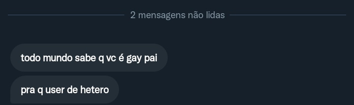 af eu sou etero 🙄