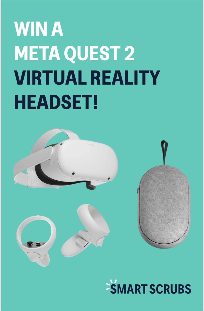 SmartScrubs's tweet photo. Come see us in Booth 1003 at #anccmagnetcon and enter to win a Meta Quest 2! https://t.co/ZjwlHE50Qw