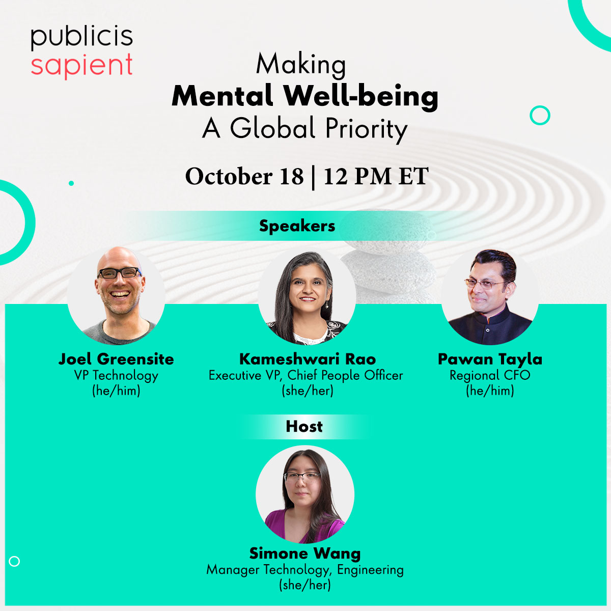 PublicisSapient's tweet photo. Super excited for this 👏

Join us on Tuesday at 12pm ET 👉 https://t.co/OuWV8rr0PA https://t.co/HxJlqcKeED