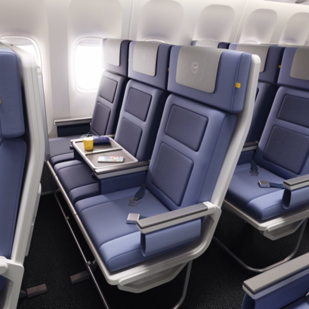 Do esboço aos céus! Mal podemos esperar para inaugurar nossa nova cabine. Estamos prontos para decolar para o futuro, e você?
Lufthansa Allegris, estreia em 2023. 
Saiba mais em: lufthansa.com/de/en/dawn-of-…