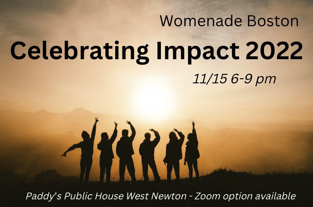 WomenadeBoston's tweet photo. One month from tomorrow! We can’t wait to hear from our 2021 grantees @GirlsLEAP @DignityMatters_  @Found1nt and Top Notch Scholars how they put their grants to work. Register here for this celebratory gathering! https://t.co/L0nTMRB78w https://t.co/Of0VLw49o1