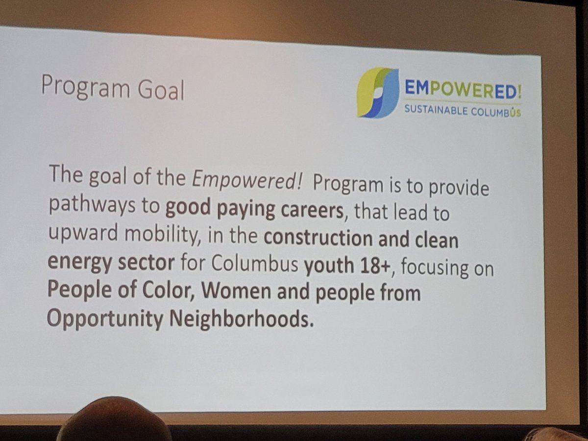 OHUrbanCounties's tweet photo. KUDOS to our member agency @IMPACTCA as lead partners with Sustainable Columbus to create energy-focused career opportunities for residents while impacting climate change. @MORPC #MORPCSummit22 https://t.co/6fhrdHGb79