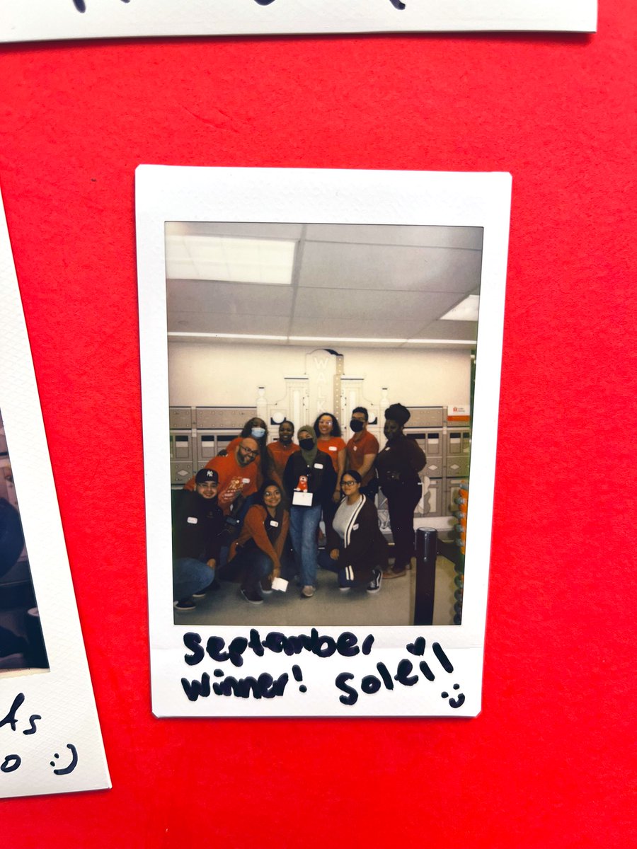 LeslieTGT's tweet photo. Congratulations to our September #YouMakeTarget award winner, Style TM Soleil! 🥇Thank you for all your hard work ✨ #Target #T3276 #CareGrowWin https://t.co/3XZvcGRr5z
