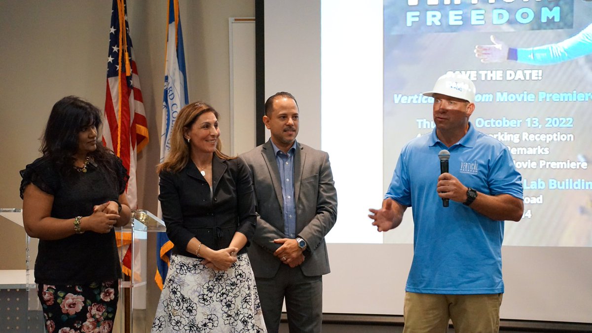 Learng_Alliance's tweet photo. Learning Alliance wants to thank @NeptunoUSA and @BrowardCollege for having us at the Vertical Freedom movie premiere. Click here to learn more! https://t.co/VeeBtU3ACn
#telecommunications #towerclimbers #towertechs #5gnetworks #LACinspires #verticalfreedom https://t.co/A8oOjV9uvY