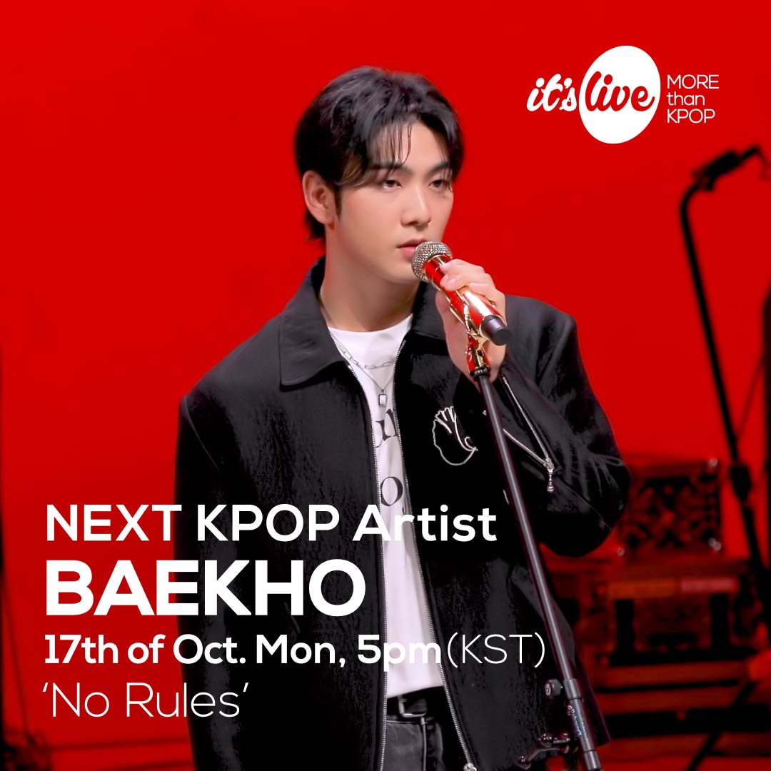 itsLIVEofficial's tweet photo. <COMING UP NEXT>
#백호 - #No_Rules
#BAEKHO - No Rules
@BAEKHO_PLEDIS

#잇츠라이브 #KPOP #itsLive https://t.co/1AZ90Byy9Q