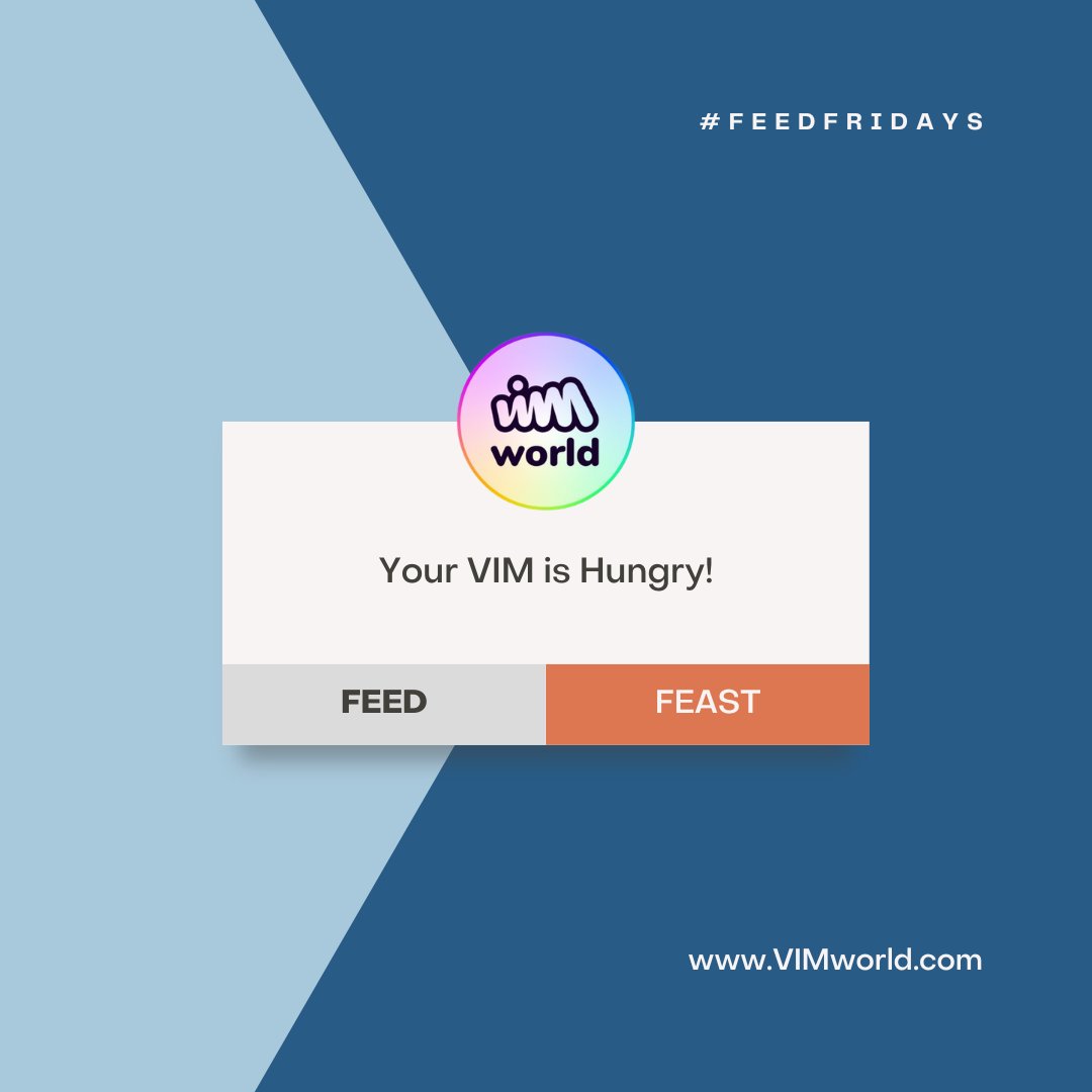 VIMworldGlobal's tweet photo. Hey #VIMfam! Its that time of the week where you can treat your VIM to a delicious meal. Todays menu is $VEED!

Happy #FeedFriday! https://t.co/c4rmM9Wvvd