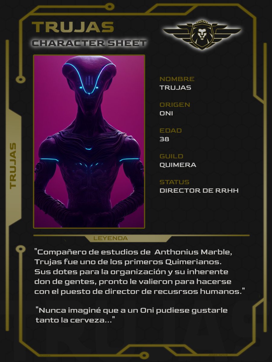 AnthoniusMarble's tweet photo. ¡Character Sheets! ¿Reconoces a algunos de nuestros héroes?
@QuimeraSA_ @QuimeraLegacy @staratlas @at_mwagner @Santiacc_ @Ashes_LS @whoiskhal https://t.co/WxNr1G0dRa