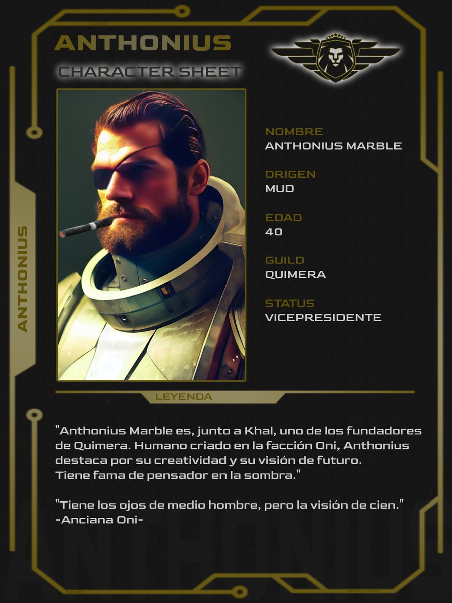 AnthoniusMarble's tweet photo. ¡Character Sheets! ¿Reconoces a algunos de nuestros héroes?
@QuimeraSA_ @QuimeraLegacy @staratlas @at_mwagner @Santiacc_ @Ashes_LS @whoiskhal https://t.co/z52PP34SDA