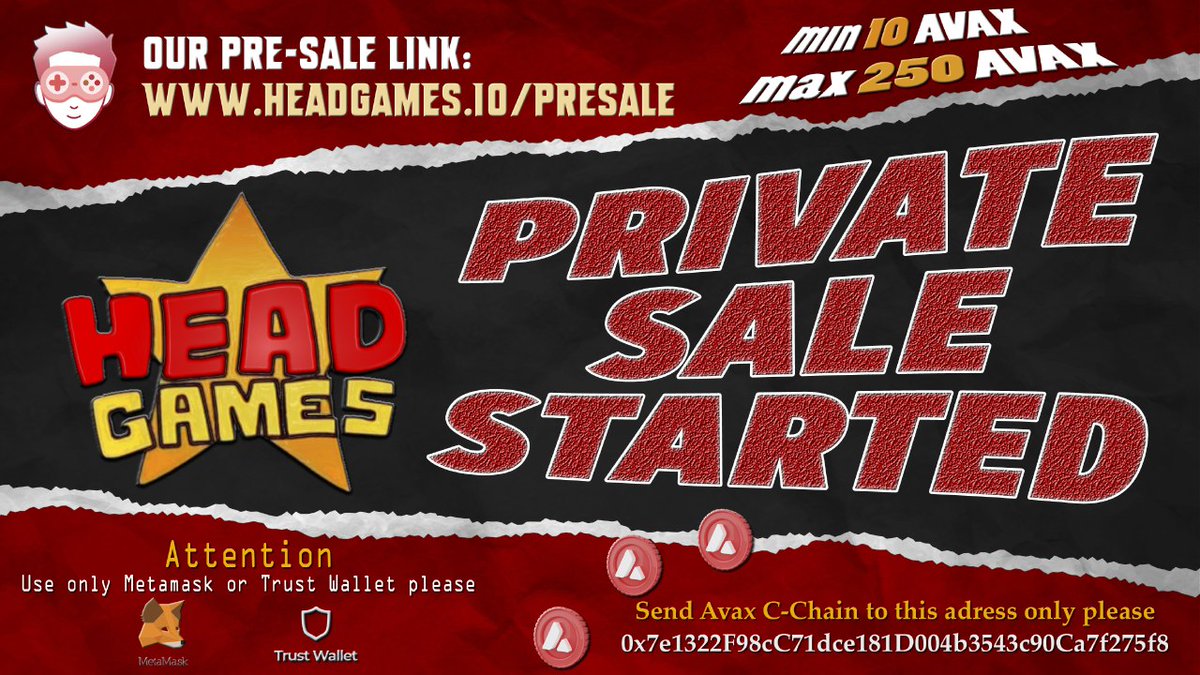 1000xFinder's tweet photo. #Headgames Avalanche ağında launch olacak şuan da Private sell yapılıyor! 5 adet oyunu hazır!
      👇👇👇
https://t.co/6DVLc2hpAd…
 #Avax #avalanche #ATH #bscgems #bscgem #cryptocurrency #lunc  #cryptocurrency #Crypto #bitcoin   #altcoins #metaverse #nft #btc #eth #sigara https://t.co/kGv5nItKKS