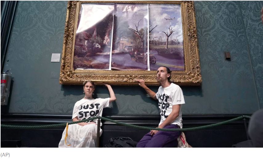 EVerastegui's tweet photo. ¿Dañar testimonios irrepetibles de la cultura humana para denunciar que se daña el medio ambiente? Dañar para denunicar que se daña... No. Defendamos el medio ambiente con leyes firmes, con la cultura de vida y no con ideologías de engaño ni con violencia. https://t.co/Vc5h2tNXlh