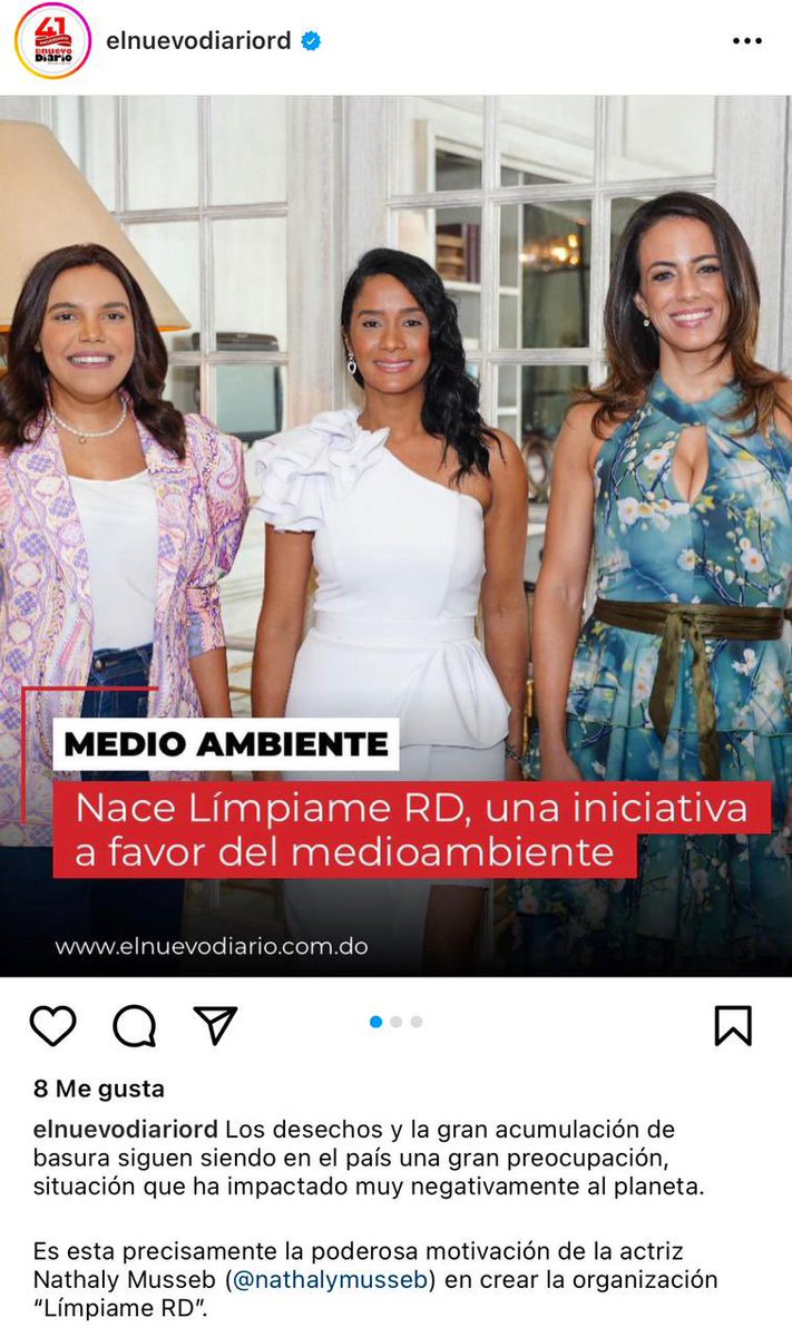 limpiamerd's tweet photo. El pasado 26 de julio año 2022 realizamos el lanzamiento oficial de nuestra fundación Límpiame RD, agradecemos a todos los medios de comunicación por el apoyo. #LimpiameRD #SomosLimpiameRD #JuntosPodemos #Fundacion #MedioAmbiente https://t.co/RPHDtC3ARt