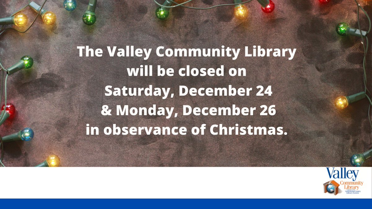 ValleyLibrary's tweet image. 