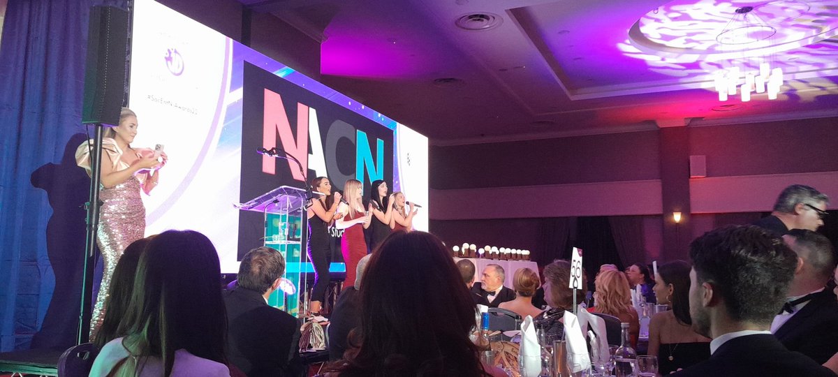 #SocEntNIAwards2022 kicking off so good to be back in Belfast to celebrate 10 yes and the amazing scents up for awards tonight