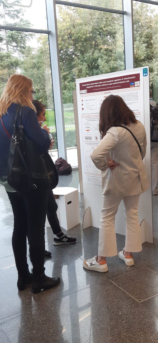 LauraLauture's tweet photo. It was a real pleasure to have the opportunity to present my thesis project at the exciting #eacrCancerMetabolism conference in Bilbao 💪🏻 @EACRnews https://t.co/SZCJJzq3TM