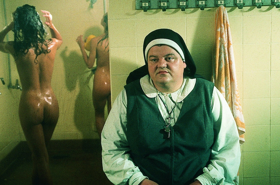 Robbie Coltrane in Nuns on the Run with <a href="/EricIdle/">Eric Idle</a> 

A character actor who will be sorely missed! #RobbieColtrane