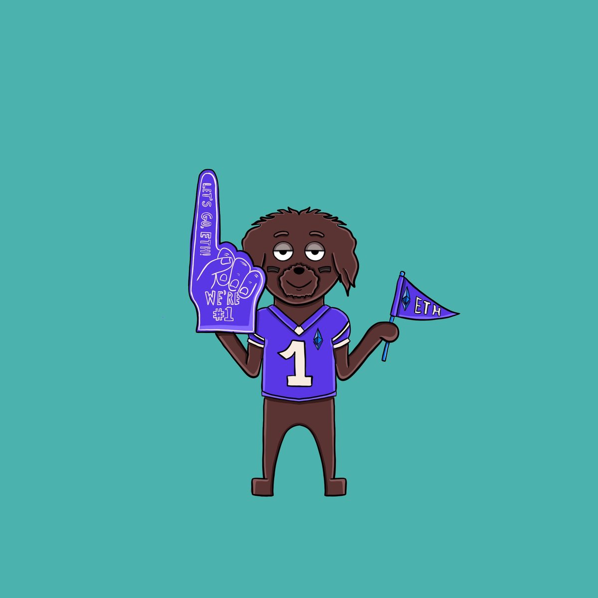 SOLD! A dear friend @E1even_xi picked up ETH cheerleader the other day! Let’s go ETH!