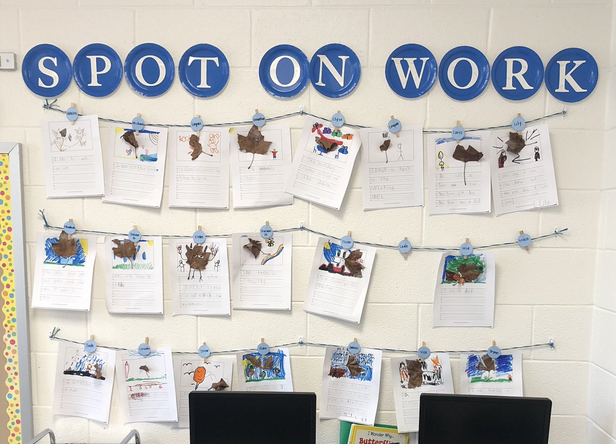 After reading the story Leaf Man, 1st graders found a leaf and turned it into something. Then they wrote about it 🍁🍂<a href="/arnoldaacps/">Arnold Elementary</a> #AACPSAwesome #funinfirstgrade