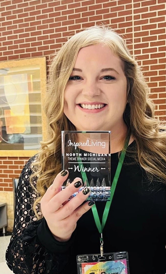 We would like to recognize our fabulous Area Life Enrichment Director, Kaitlyn M., for winning the recent company-wide theme week social media contest! Thank you, Kaitlyn and team, for creating such special moments and sharing joy with the world!