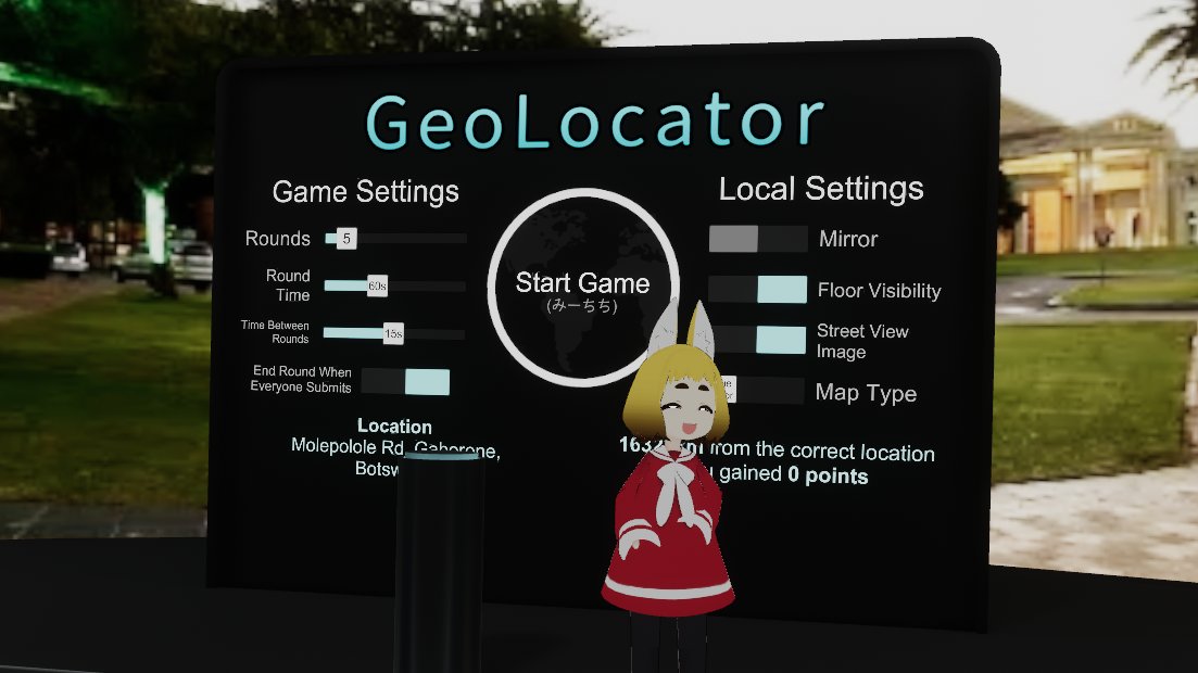 k_unknown_star's tweet image. 昨日はもったさん達と「GeoLocator」を初プレイ！🌐ロケーションを360度表示させて、その国・場所を当てる世界探検系のゲームです。風景とのギャップが激しくて何度もプレイしました!!🌟
#GeoLocator
#VRChat