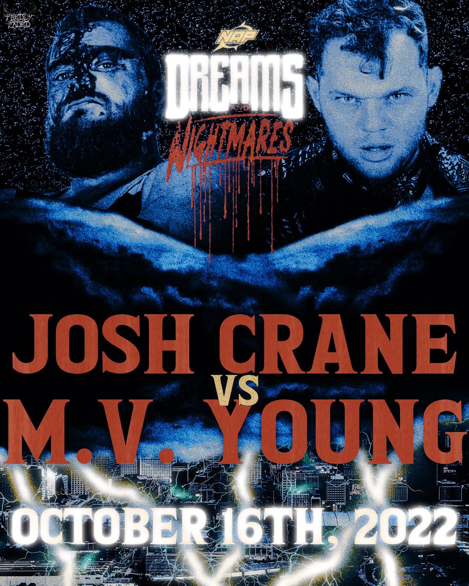freddy2faded's tweet photo. Krueger 

#wrestling #prowrestling #NAP #NAPWrestling #Naptown #NAPDreamsAndNightmares #WatchNAP #MVYoung #JoshCrane #independentwrestling https://t.co/VQ2u1mmn5L