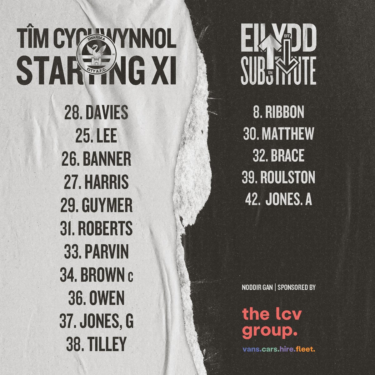 Your team to face <a href="/btuwomenfc/">Barry Town Utd Women FC</a> U19's🦢

<a href="/the_lcvgroup/">the lcv group.</a> <a href="/SwansOfficial/">Swansea City AFC</a> <a href="/AdranLeagues/">Genero Adran Leagues 🏴󠁧󠁢󠁷󠁬󠁳󠁿</a>