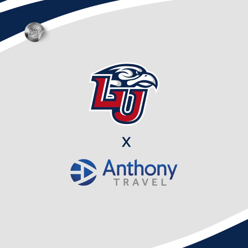 LibertyFlames's tweet photo. Liberty announces Anthony Travel as the campus and athletics travel management services.