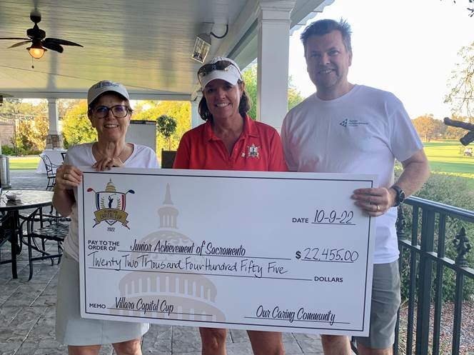 SacramentoJA's tweet image. Thanks for the wonderful support at 2022 @DCAPartners Villara Capital Cup. Leigh White’s support paired with over 150 donations generated over $22,000 in funding that will benefit local youth by providing economic empowerment programing! #InspiringTomorrows #JASAC #PLAYFOREJA