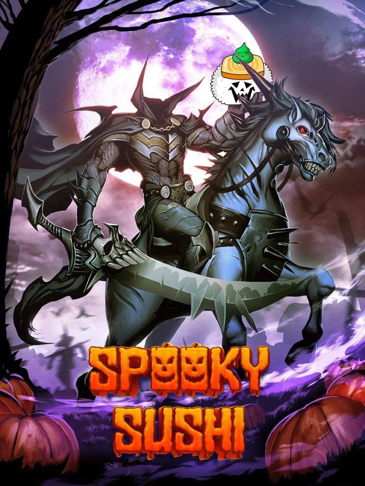 SpookySushibsc's tweet photo. 👻 👻 SPOOKY SUSHI 🍣 🍣 

JOIN VC IN TELEGRAM!

YEAR 2022 HALOWEEN PROJECT!!

WE LAUNCH IN 10 MINUTES!

#SpookySushi #SushiSwap #BscGem #YummyCult #1000X #MoonShot #NFTStaking 

https://t.co/rnoUWs2p0C https://t.co/Nvpo6YOGLL