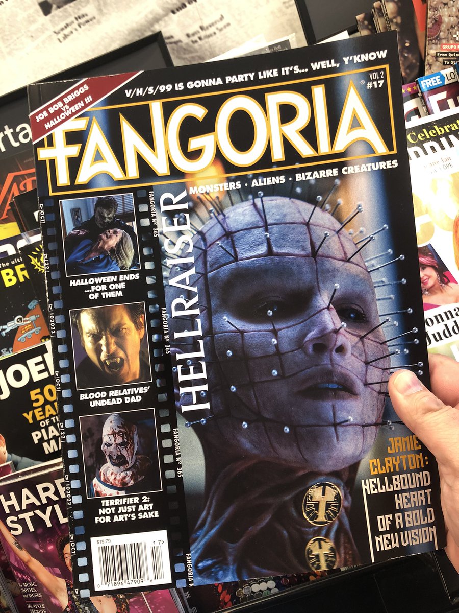 GrahamSkipper's tweet photo. I GOT TO WRITE AN ARTICLE IN @FANGORIA! To say it was an honor to do so is a huge understatement. On newsstands now! https://t.co/xPaO01ijpu