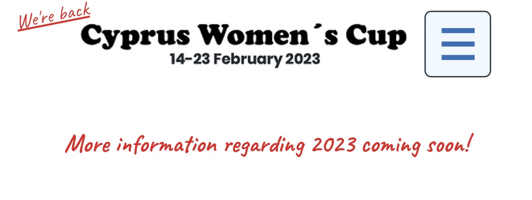 karlyboy71's tweet photo. Cyprus 🇨🇾 Women's Cup set to return next February https://t.co/CJmG6Y9S8B