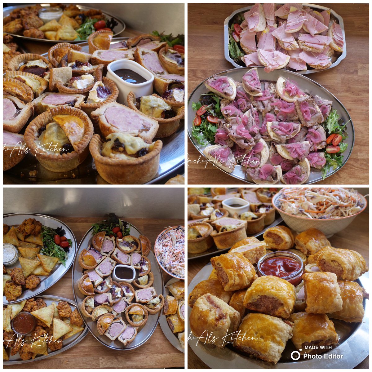 RachAlsKitchen's tweet photo. One of todays #catering #cateringevents .. #funeraltea #celebrationoflife including a couple of #veganplatters … #caterers #melthamcatering #huddersfieldcatering … https://t.co/s1tr70Lrcq