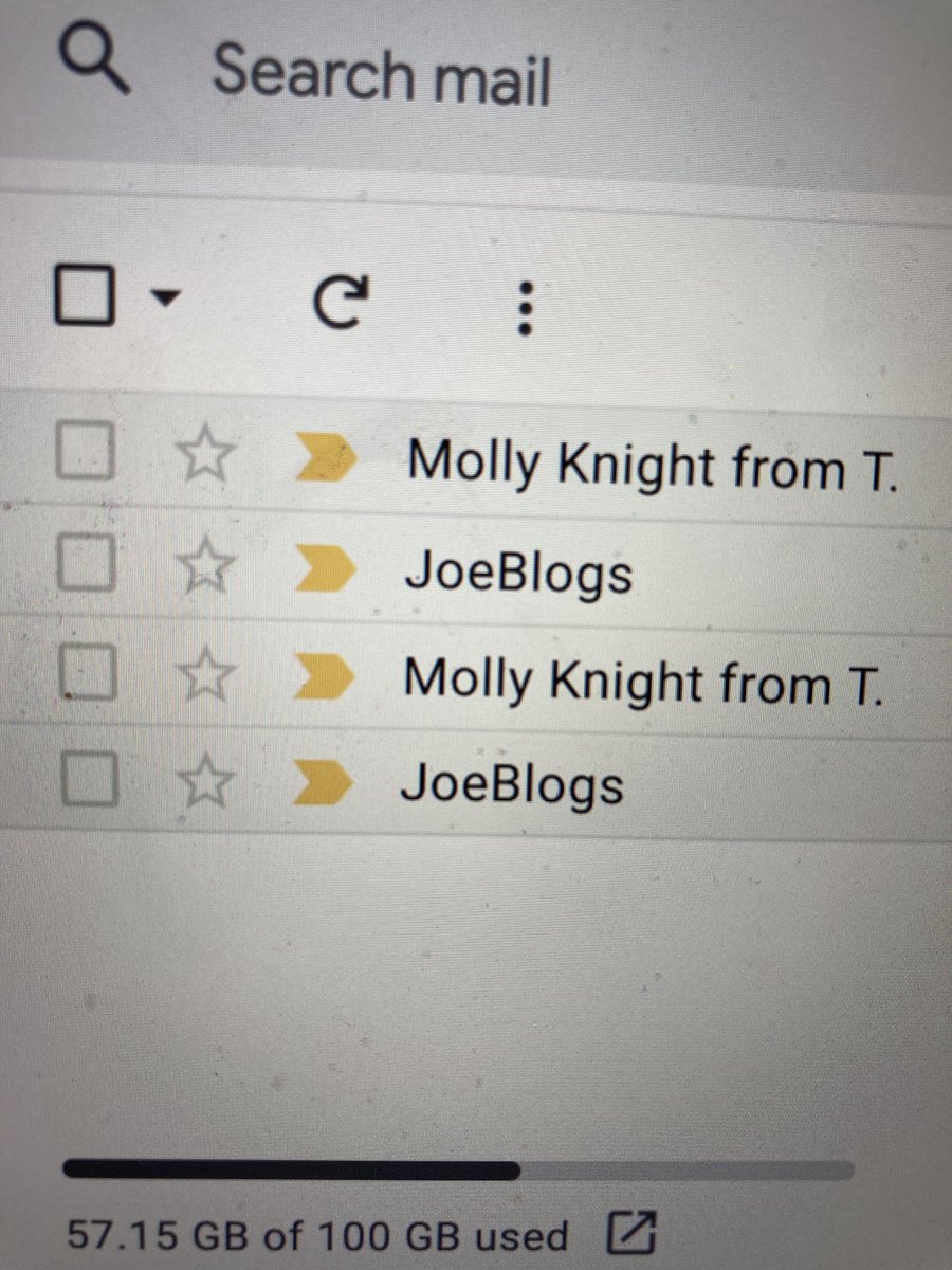 …the entirety of my personal inbox for this very brief moment in time 😉 ⁦<a href="/molly_knight/">@mollyknight.bsky.social</a>⁩ ⁦<a href="/JPosnanski/">Joe Posnanski</a>⁩ #dodgers ⁦<a href="/SubstackInc/">Substack</a>⁩