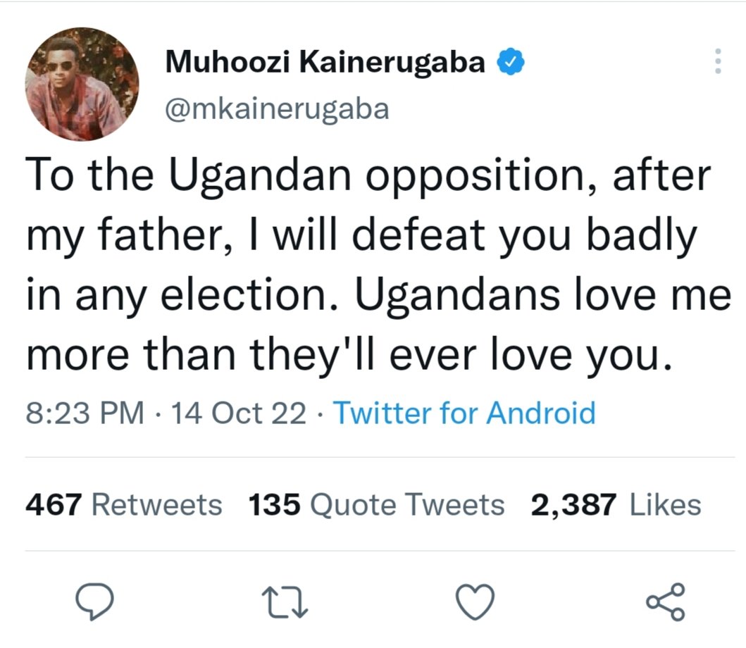 AwongoOgwal's tweet photo. #MK2026 #NEXTCIC #ORIGINALMUHOOZIARMY WE ARE READY TO  DEFEAT OPPOSITION IN #2026 WITH BLOCK VOTES IN LANGO, ACHOLI, BUGISU, WESTNILE, GREATER BUGANDA AND GRAETER ANKOLE AND KIGEZI. @mkainerugaba @mkainerugabaa @MkainerugabaAd1 @StateHouseUg @NRMOnline @TodwongR @BobKakuru https://t.co/yZS4FVI1pQ