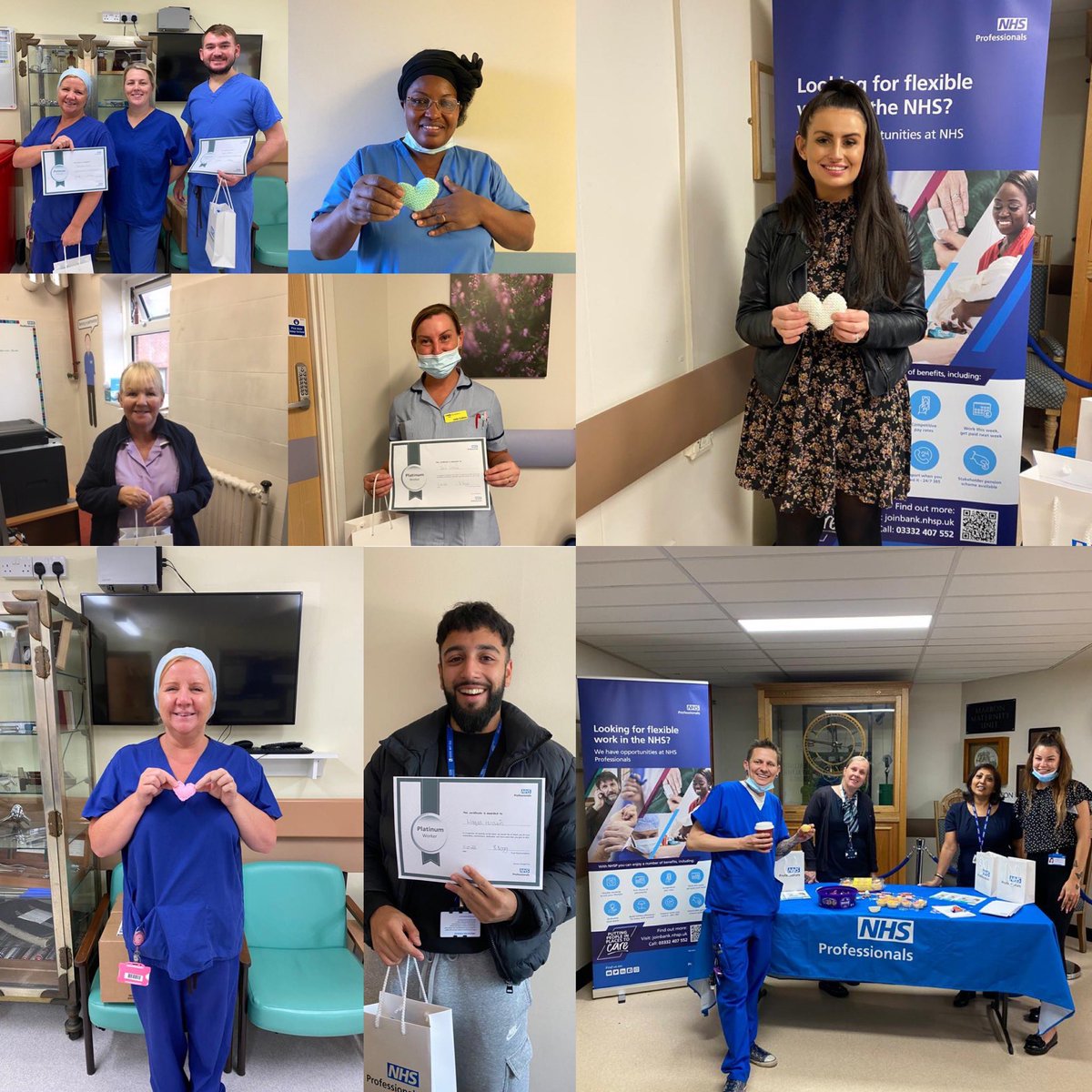 kezzerhawkins's tweet photo. An amazing week for @NHSPbank and our bank member appreciation across @NCAlliance_NHS 40 goody bags handed out across our Oldham site to our amazing staff! It has been a pleasure meeting all of you, thank you so much for all that you do 🥰 #bankmember #appreciation https://t.co/qWwvzWVHd4