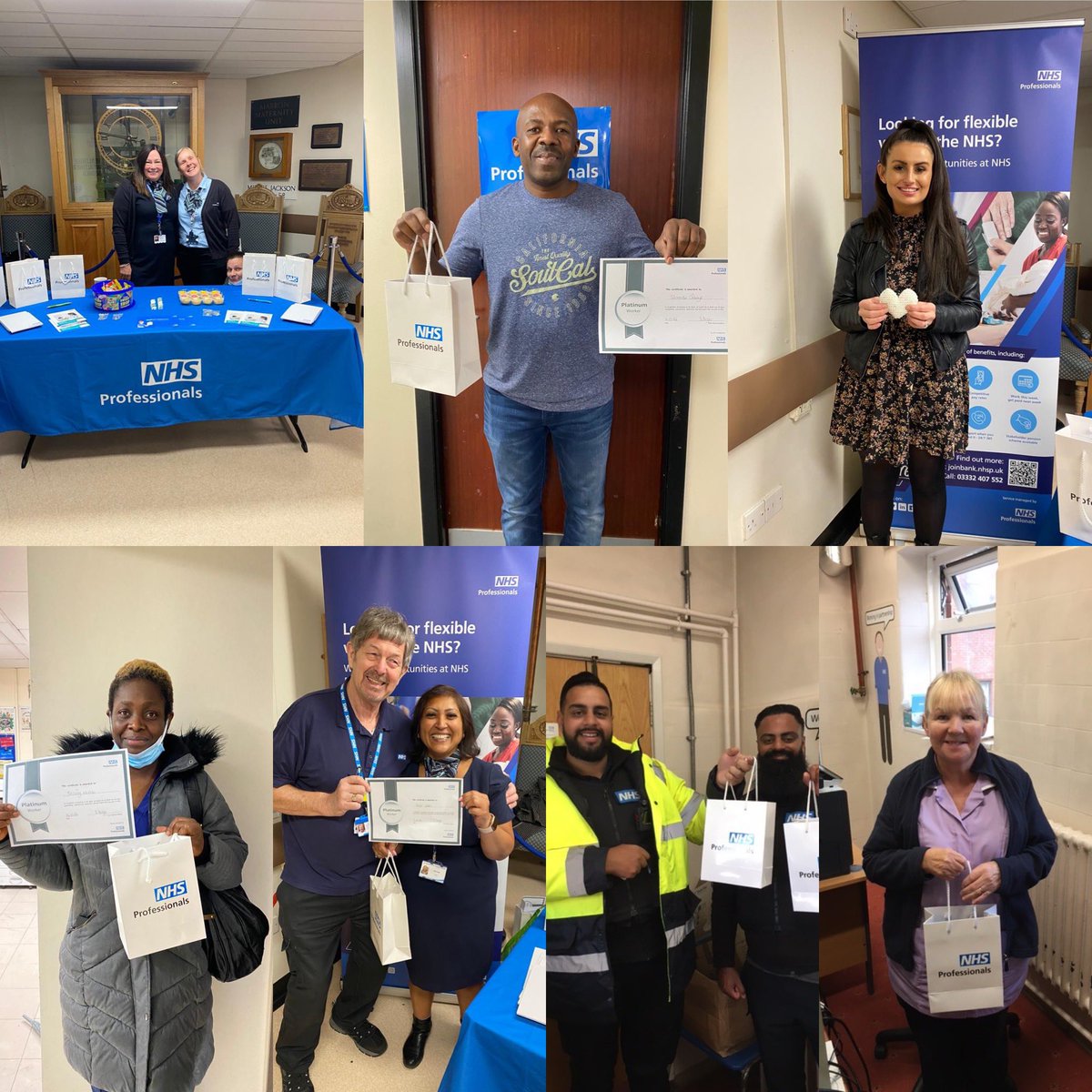 kezzerhawkins's tweet photo. An amazing week for @NHSPbank and our bank member appreciation across @NCAlliance_NHS 40 goody bags handed out across our Oldham site to our amazing staff! It has been a pleasure meeting all of you, thank you so much for all that you do 🥰 #bankmember #appreciation https://t.co/qWwvzWVHd4