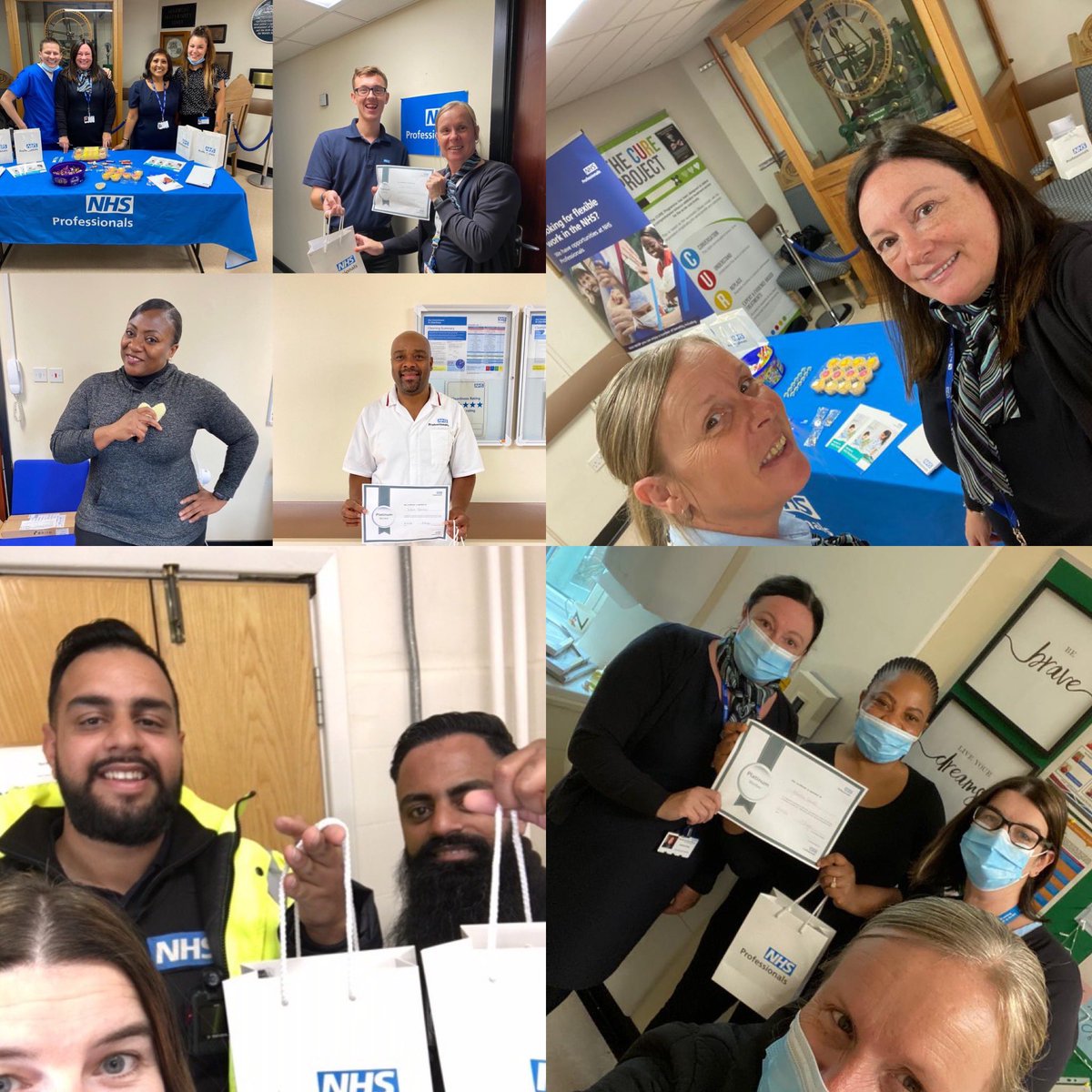 kezzerhawkins's tweet photo. An amazing week for @NHSPbank and our bank member appreciation across @NCAlliance_NHS 40 goody bags handed out across our Oldham site to our amazing staff! It has been a pleasure meeting all of you, thank you so much for all that you do 🥰 #bankmember #appreciation https://t.co/qWwvzWVHd4