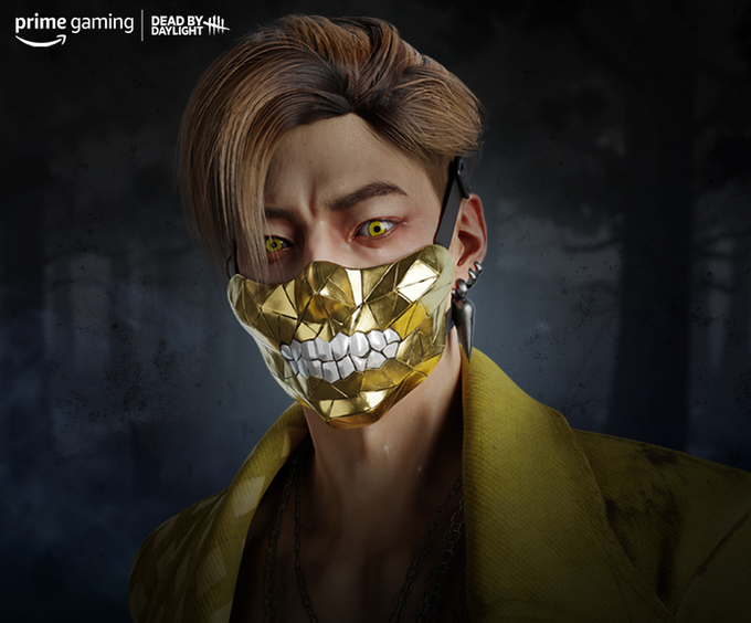 Prime Gaming会員向けの新たな無料特典となる Dead By Daylight のトリックスター用 ゴールデンスカルマスク が配布 Doope