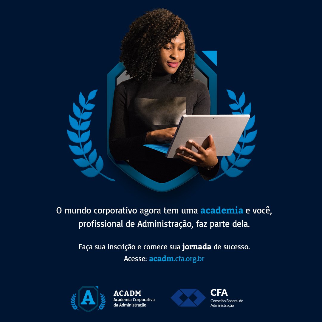 cfaadm's tweet photo. A ACAdm é uma academia com mais de 200 cursos disponíveis! Ela foi feita para você profissional e estudante e administração! Faça sua inscrição!

Link: https://t.co/phCYgZF89Y

#adm #academia #ACAdm https://t.co/Wfxu7SlWL0