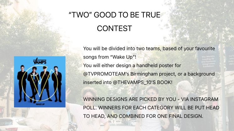TVPROMOTEAM's tweet photo. The way the contest is going to work is explained in the card below, we’re so excited to see all of your creativity and ideas!! More information on teams coming shortly x https://t.co/HYxDCcHSd9